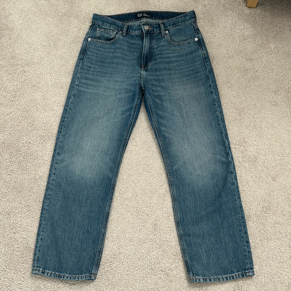 Gap relaxed jeans cropped